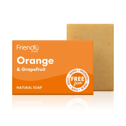 Friendly Soap Orange And Grapefruit Soap 95g