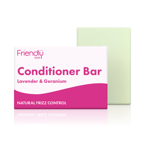 Friendly Soap Conditioner Bar Lavender And Geranium 90g