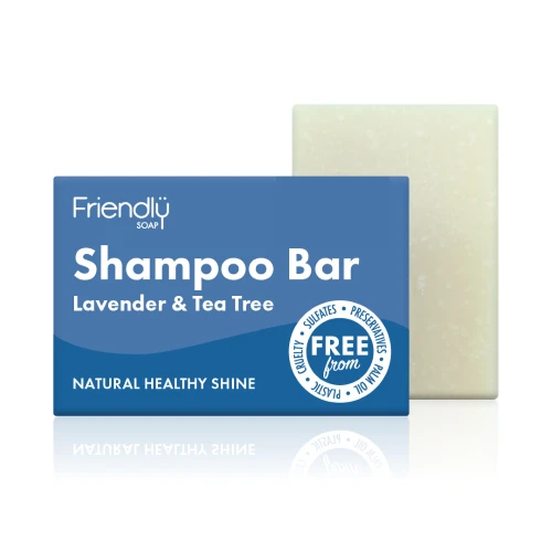 Friendly Soap Lavender & Tea Tree Shampoo Bar 95g