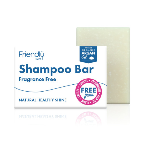 Friendly Soap Fragrance Free Shampoo Bar 95g