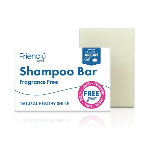 Friendly Soap Fragrance Free Shampoo Bar 95g