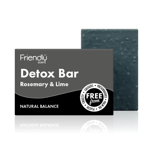 Friendly Soap Detox Bar Rosemary And Lime 95g
