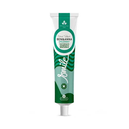Ben And Anna Mint Toothpaste with fluoride in tube 75ml