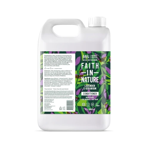 Faith in Nature Bulk Conditioner Lavender And Geranium 5 ltr