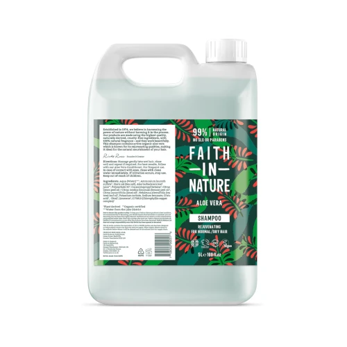 Faith in Nature Bulk Shampoo Aloe Vera 5 ltr