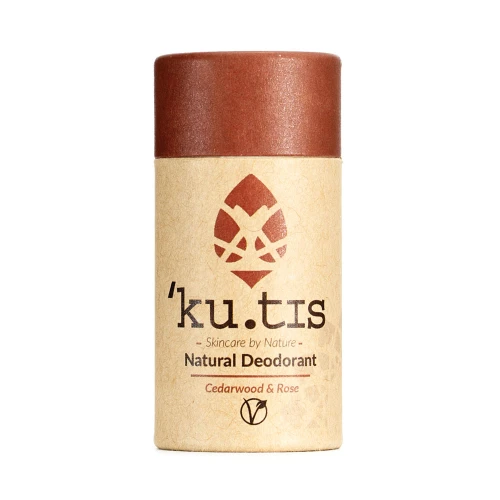 Kutis Natural Vegan Deodorant Cedarwood And Rose 55g