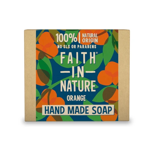 Faith in Nature - Soaps and Bar Range Soap Orange 100g