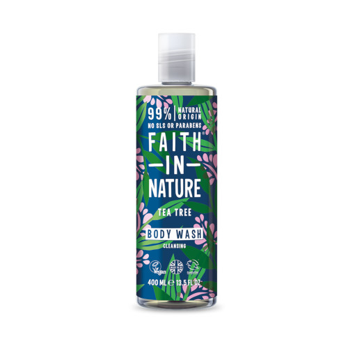 Faith in Nature Body Wash Tea Tree 400ml