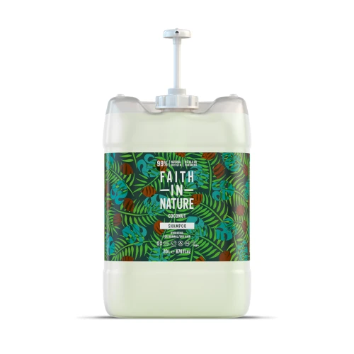 Faith in Nature Refill Shampoo Coconut 20 ltr