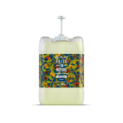 Faith in Nature Refill Body Wash Grapefruit & Orange 20 ltr
