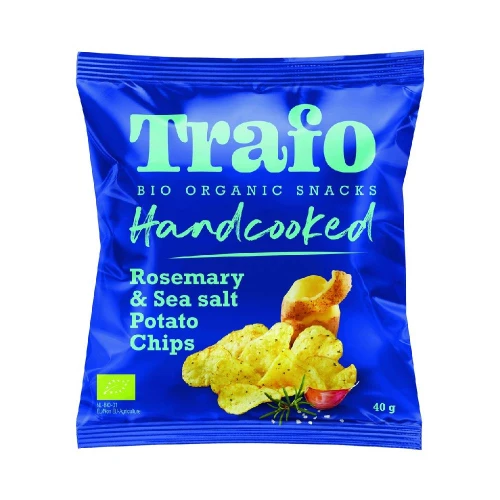 Trafo Handcooked Chips Rosemary & Himalayan Salt (15 x 40g) (Org)