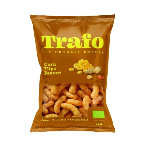 Trafo Organic Corn Peanut Flips 75g