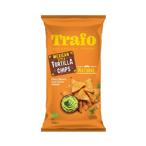 Trafo Organic Tortilla Chips Natural 10 x 200g