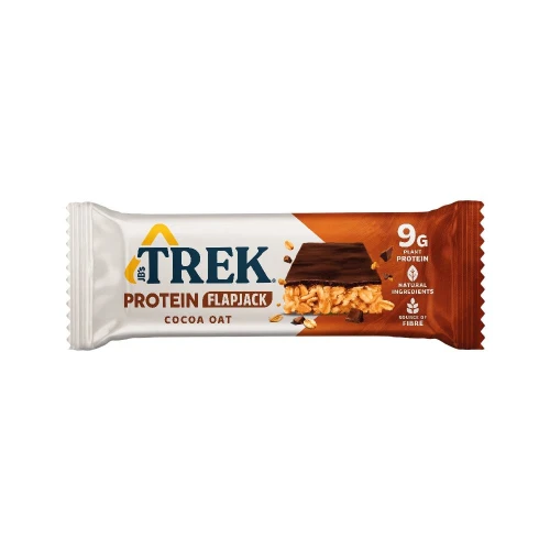 Trek Cocoa Oat Protein Flapjack Bars 16 x 50g