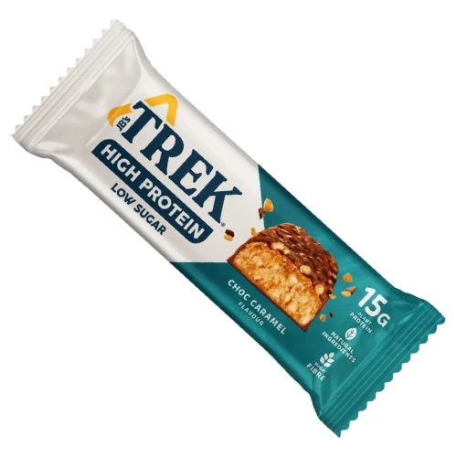 Trek High Protein Low Sugar Flapjack Caramel 12 x 55g