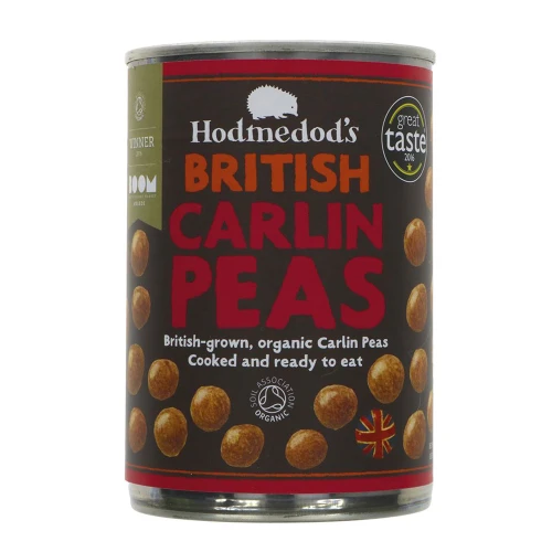 Hodmedod's British Carlin Peas in Water 400g