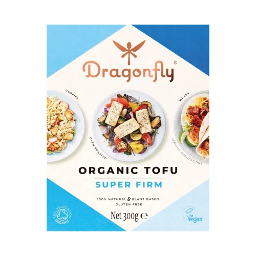 Dragonfly Tofu Natural Super Firm 300g