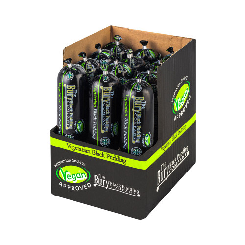 Bury Black Pudding Company Vegetarian Black Pudding 12 * 220g