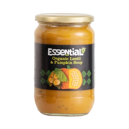Essential -soup in glass jars Lentil & Pumpkin Soup 6 * 680g
