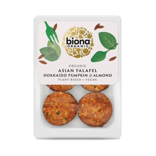 Biona Falafel Asian - Hokkaido Pumpkin and Almond 5 x 220g