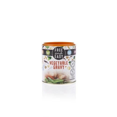 Free and Easy Gluten Free Vegatale Stock Gravy Sauce Mix