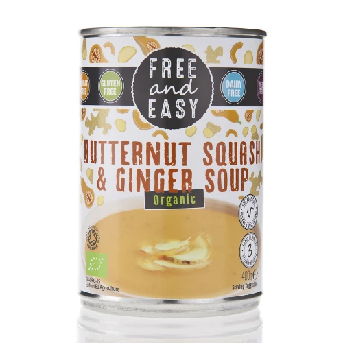 Free and Easy Butter Nut Squash and Ginger Soup 400g