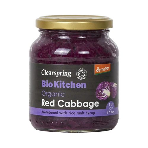 Clearspring Bio Kitchen Red Cabbage in a jar 355g