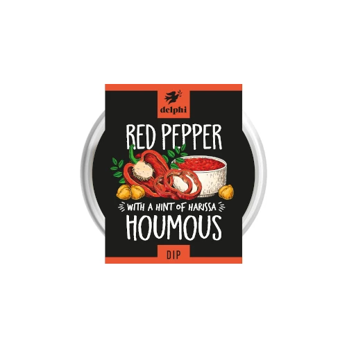 Delphi Foods Red Pepper Houmous 170g