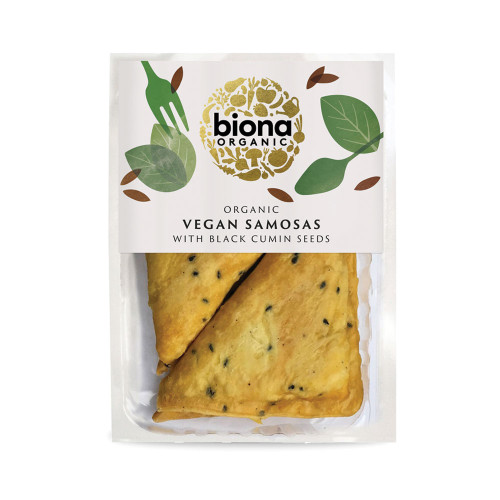 Biona Vegan Samosas with Black Cumin Seeds 4 * 230g