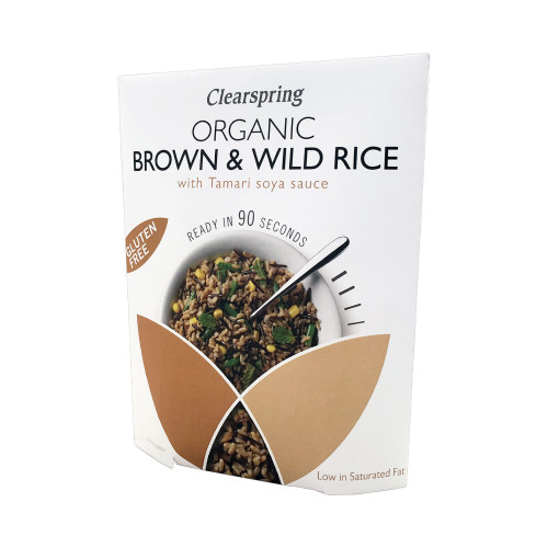 Clearspring 90 Seconds Brown Wild Rice 250g