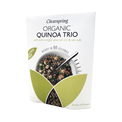 Clearspring 90 Seconds Quinoa Trio 5 x 250g