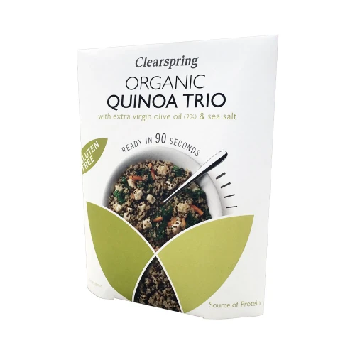 Clearspring 90 Seconds Quinoa Trio 5 x 250g