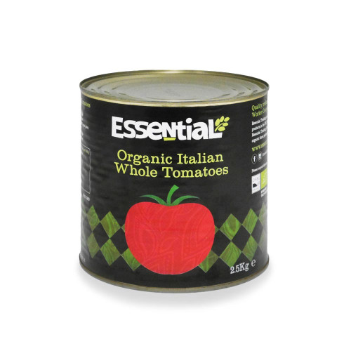 Essential Organic Italian Whole Tomatoes 2.5kg