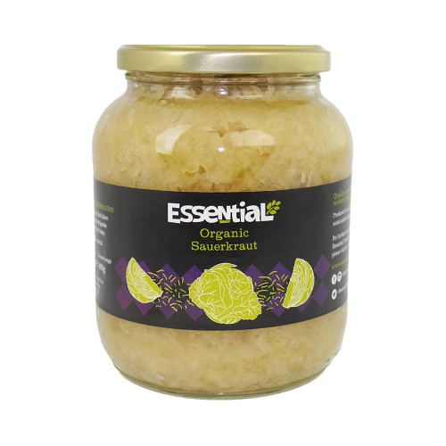 Essential - vegetables in glass jars Sauerkraut - Glass Jar 6 * 360g