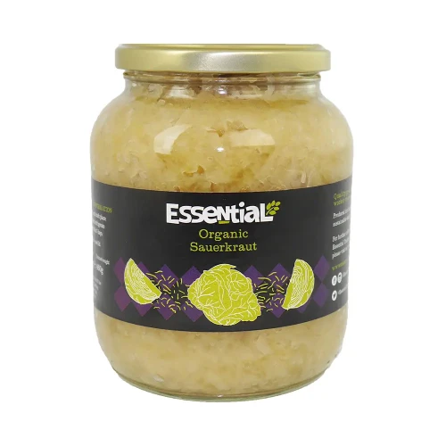 Essential - vegetables in glass jars Sauerkraut - Glass Jar 6 * 680g