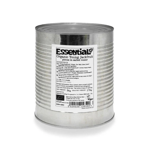 Essential Tinned Young Jack Fruit in Salted Water 3kg