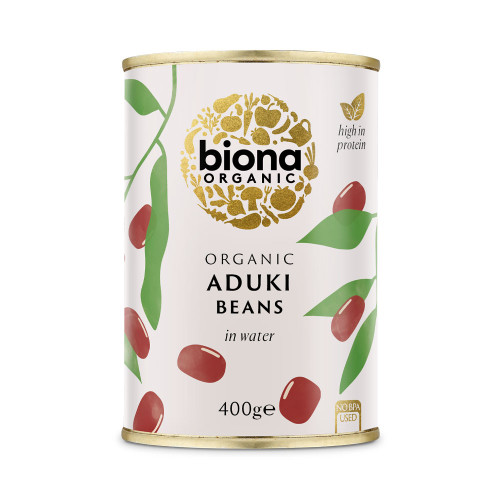 Biona Aduki Beans - tinned 6 x 400g