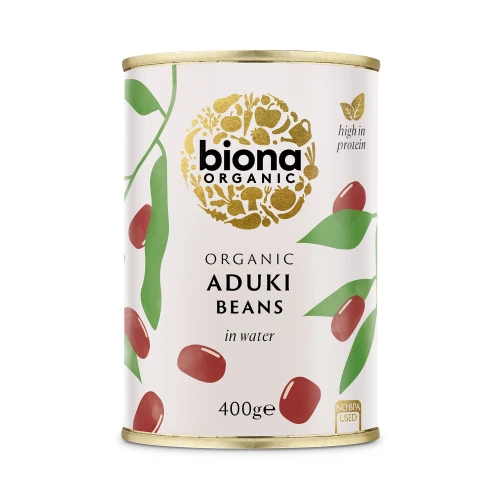 Biona Aduki Beans - tinned 6 x 400g