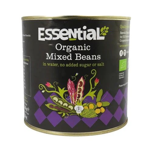 Essential - tinned beans Catering Size - Mixed Beans 1 x 2.6kg