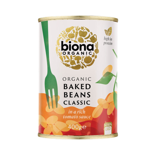 Biona Classic Baked Beans 12 x 400g