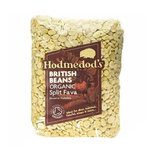 Hodmedod's Organic Split Dried Fava Beans 500g