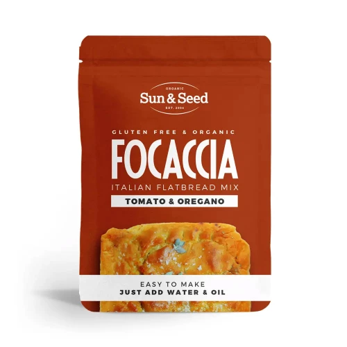 Sun & Seed Focaccia Mix Tomato & Oregano 300g