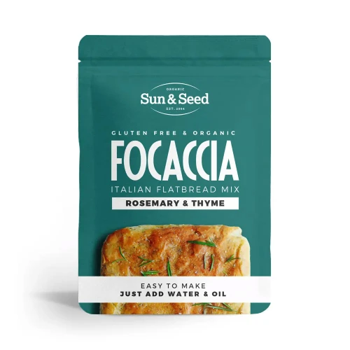 Sun & Seed Focaccia Mix Rosemary & Thyme 300g
