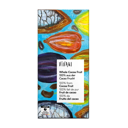 Vivani Organic Whole Cocoa Fruit 90g