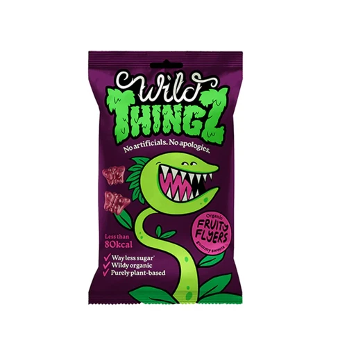 Wild Thingz Vegan Sweets Fruity Flyers 25g