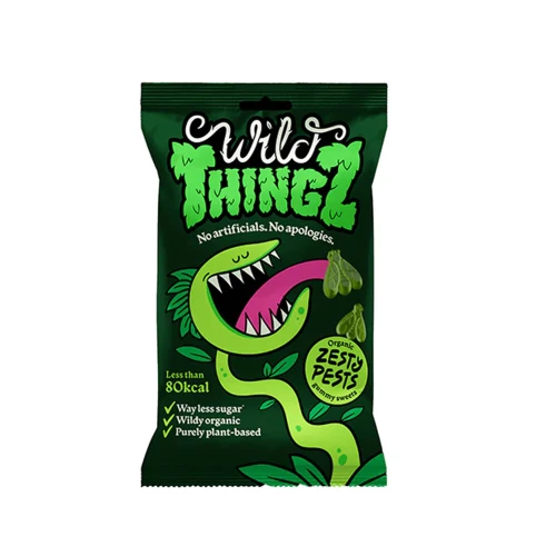 Wild Thingz Vegan Sweets Zesty Pests 25g