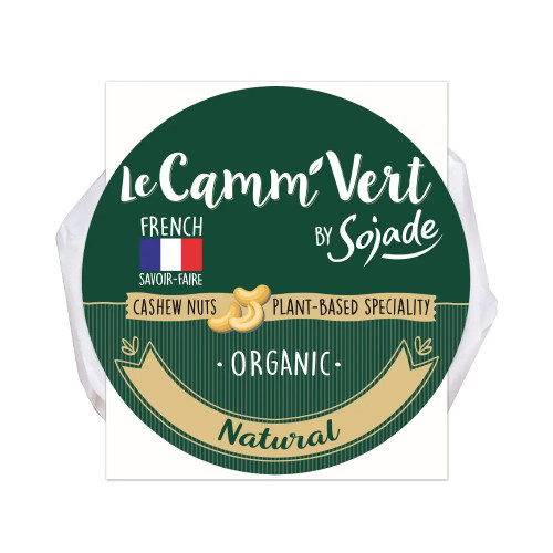Sojade Le Camm'vert Natural vegan cheese alternative 100g