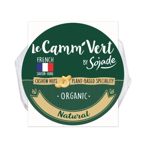 Sojade Le Camm'vert Natural vegan cheese alternative 100g