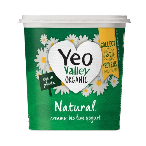 Yeo Valley Organic Yogurt Natural 4 x 950g