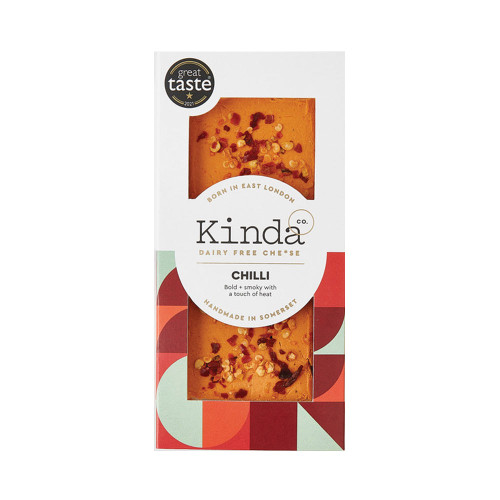 Kinda Co Chilli Vegan Cheese 120g